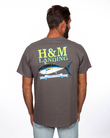 TUNA T-SHIRT CHARCOAL