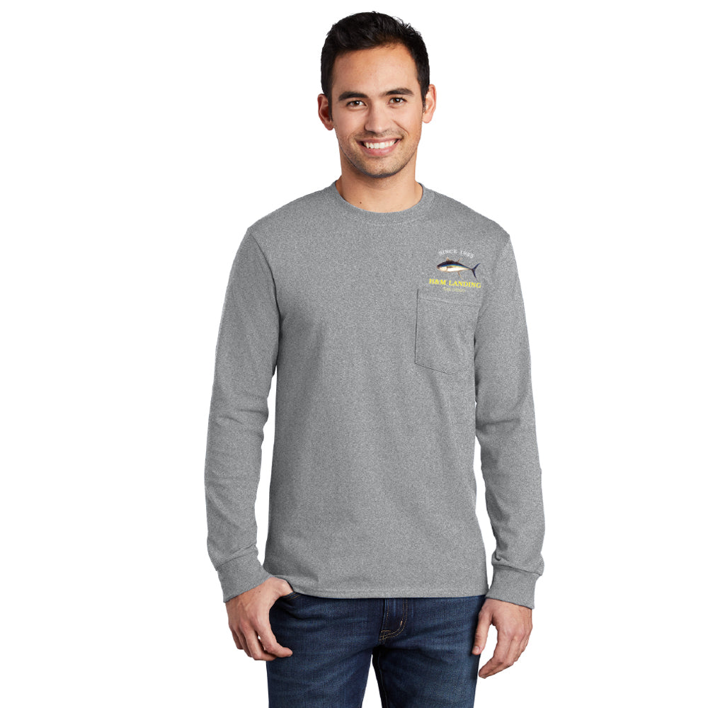 Wicked Tuna Charters Long Sleeve Pocket Tee Wicked Tuna Charters Long Sleeve Pocket Tee